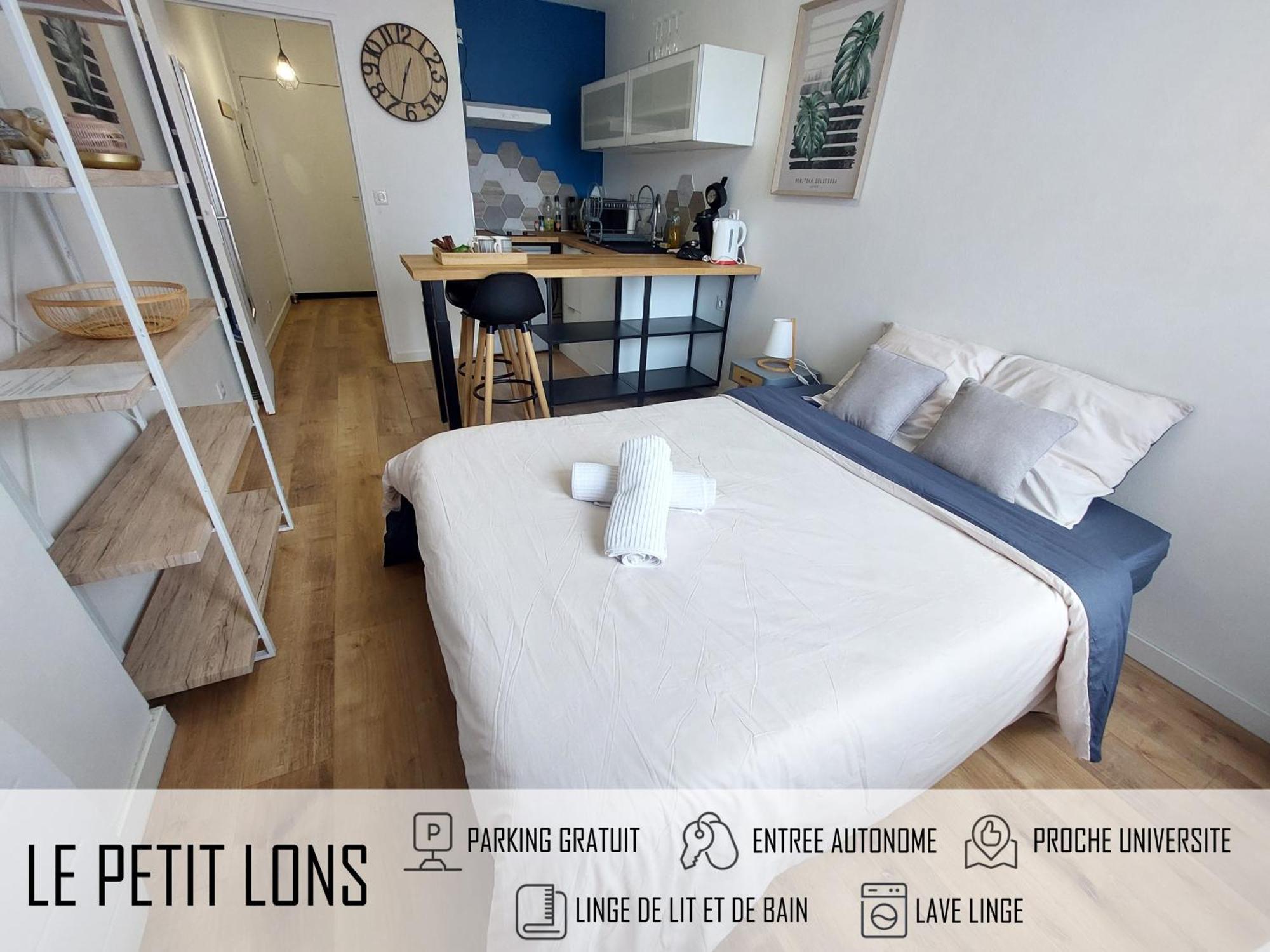 Le Petit Lons - Parking Gratuit - Proche Universite De Pau Luaran gambar